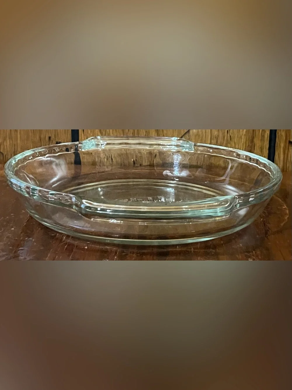 Anchor Ovenware Clear Glass 9” Pie Plate